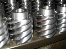 5 Steel worm pinion gear